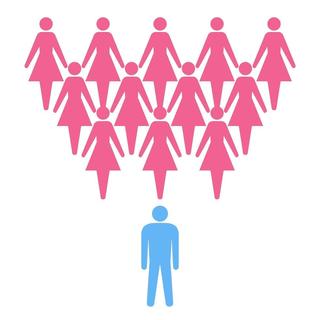 An icon of multiple people for lottery syndicates.